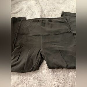 Lululemon Athletica Charcoal Align Capri High-Rise Leggings